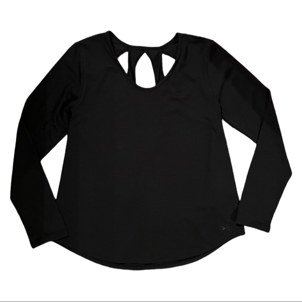 Under Armour Pindot Open Back Long Sleeve